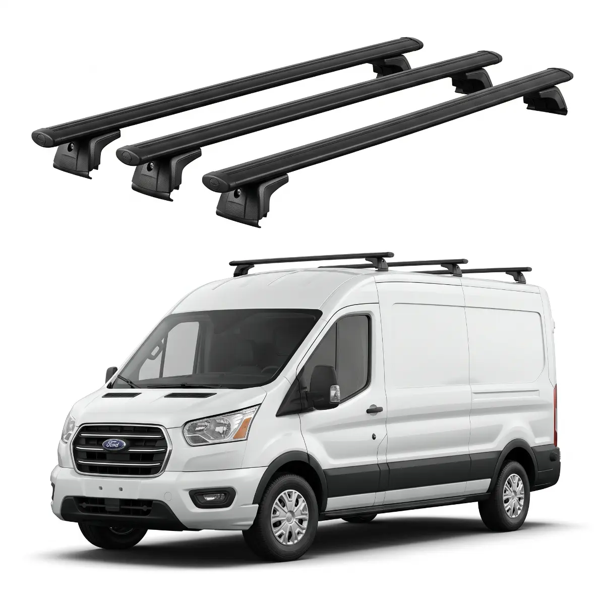 2012-2026 Ford Transit Roof Rack Crossbars