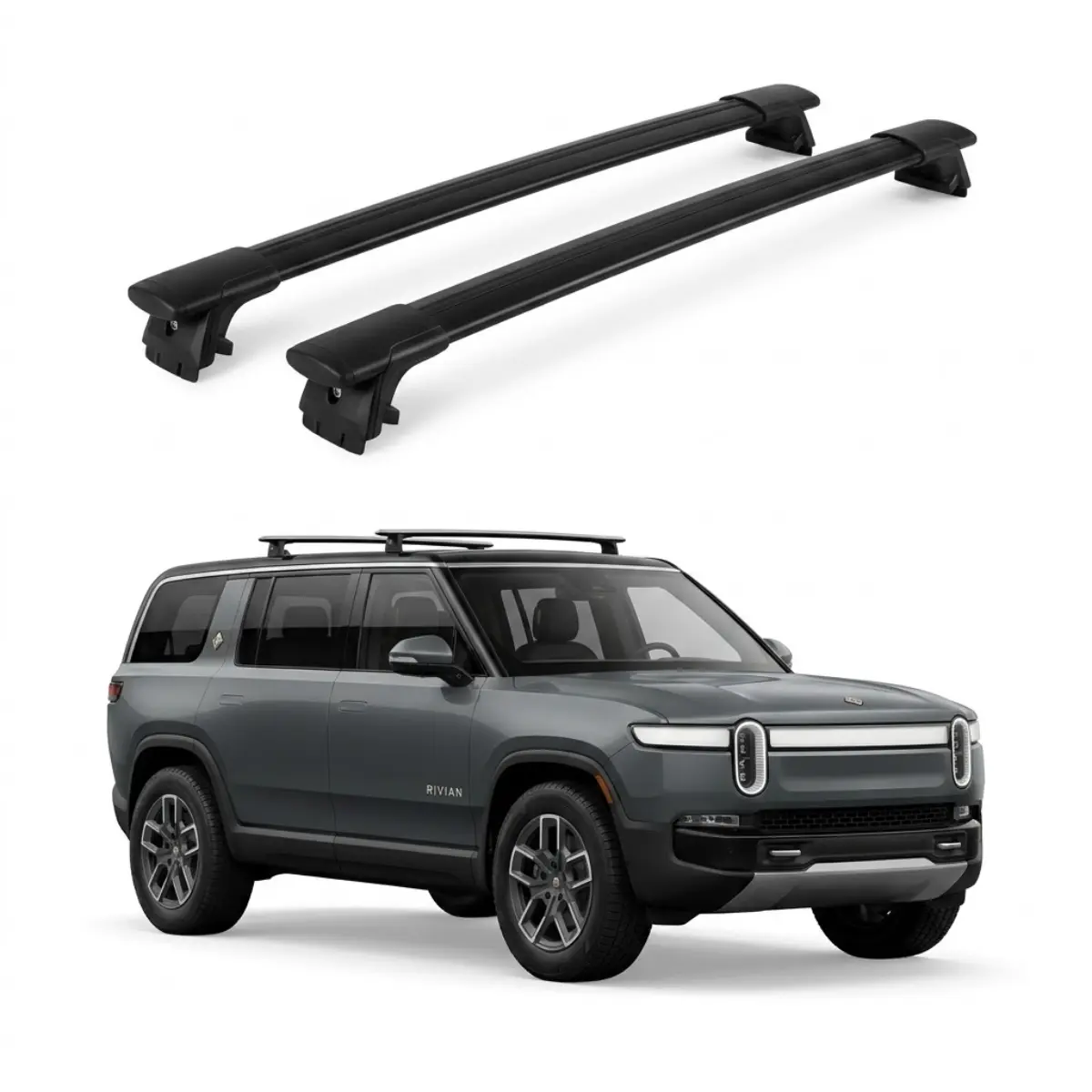 2022-2026 Rivian R1S Roof Rack Crossbars